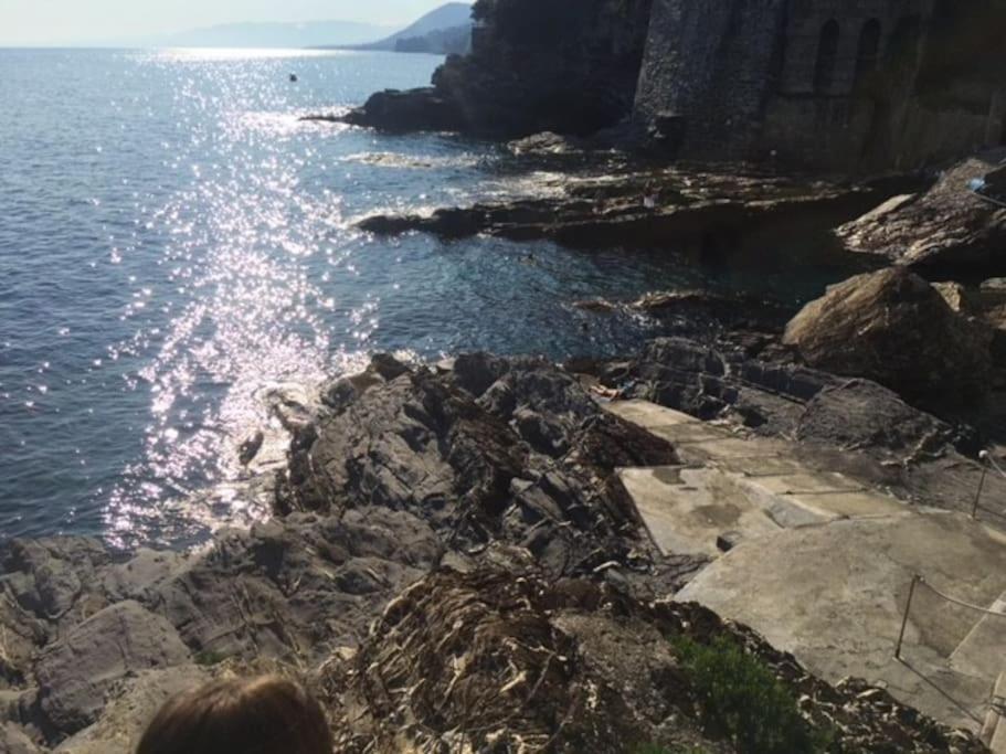 New Suite Sul Mare N. 2 Recco Exterior foto
